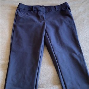 Loft skinny ankle pants curvy fit size 8
